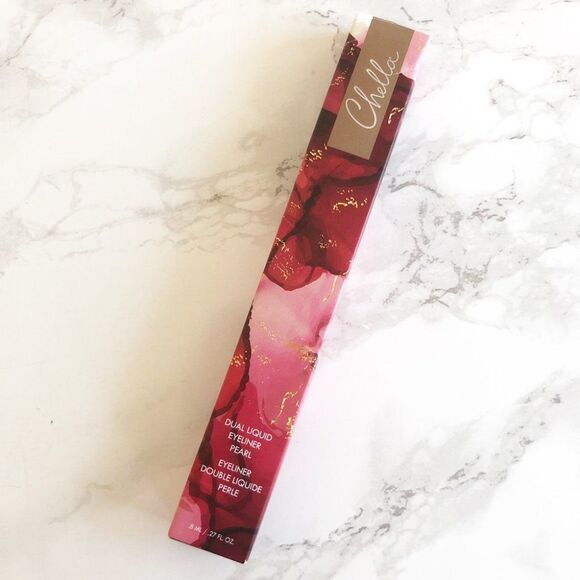 NIB Chella Dual Liquid Eyeliner in Pearl Dark Blue & Black - Picture 9 of 12